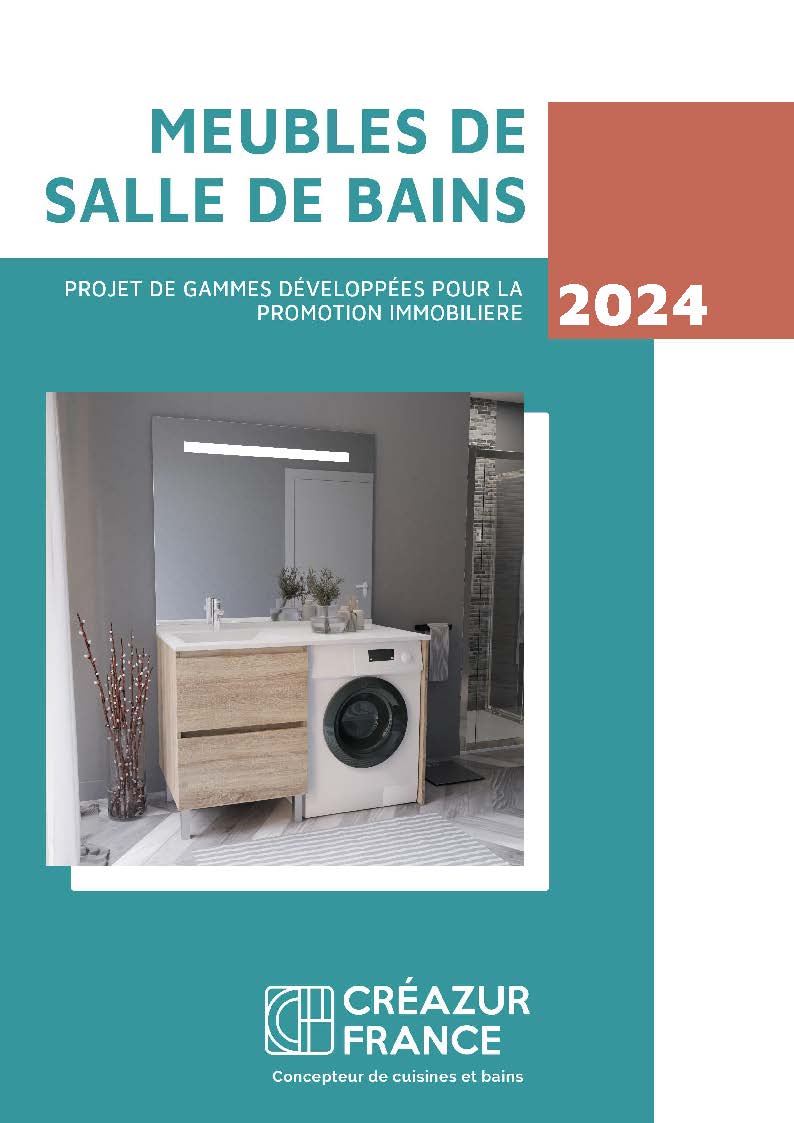 Première page du catalogue « Catalogue meubles de salle de bains »