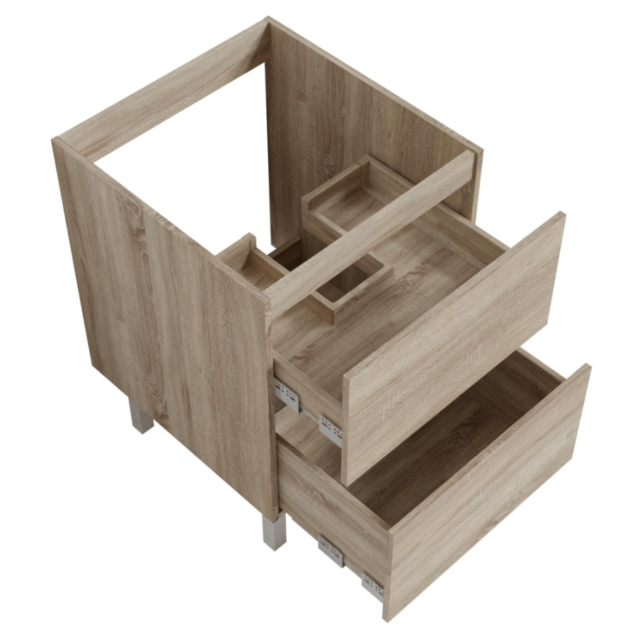 Caisson de meuble salle de bain spécial lave-linge IDEA Cambrian Oak