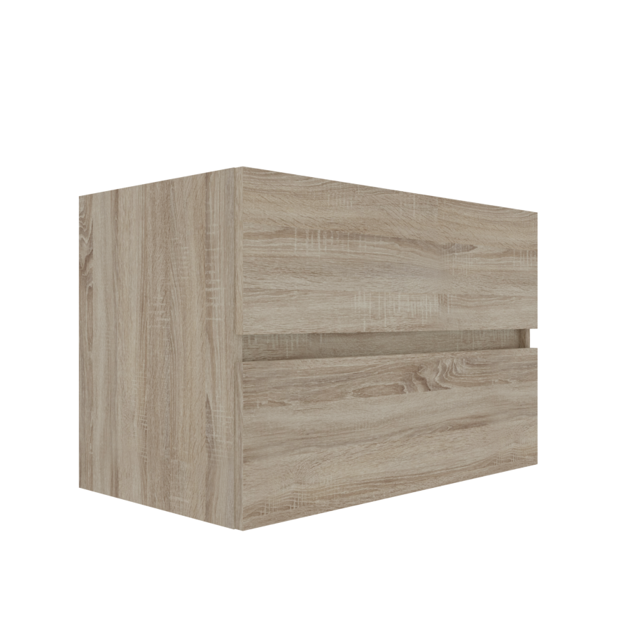 Caisson de meuble salle de bain 70 cm ROSALY aspect bois Cambrian Oak - sans plan vasque