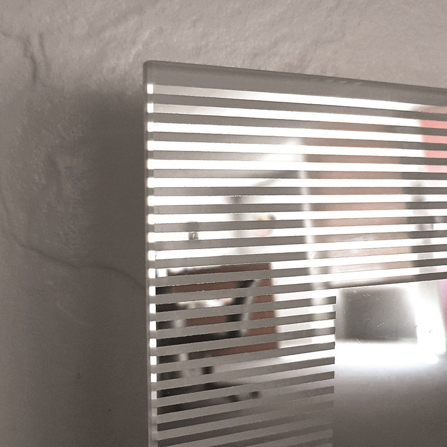 Miroir rétroéclairant LED 70 cm x 80 cm CADREA