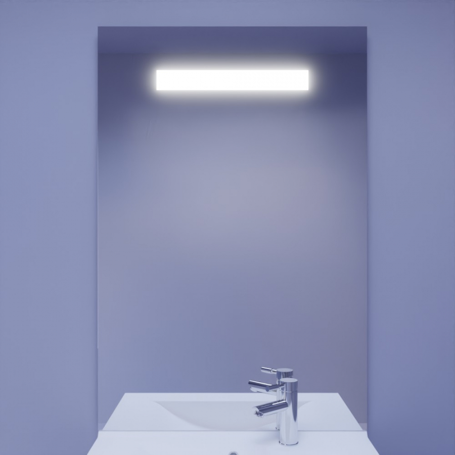 Miroir rétroéclairant LED 70 cm x 105 cm ELEGANCE