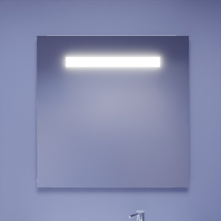 Miroir rétroéclairant LED 80 cm x 80 cm ELEGANCE - Creazur Pro