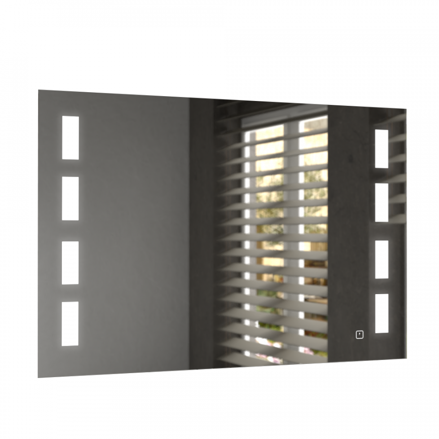 Miroir rétroéclairant LED 120 cm x 80 cm PRESTIGE