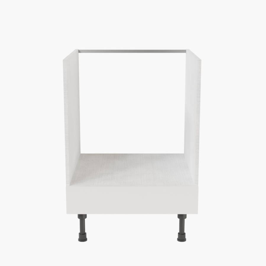 Meuble bas four 60 cm coloris Blanc