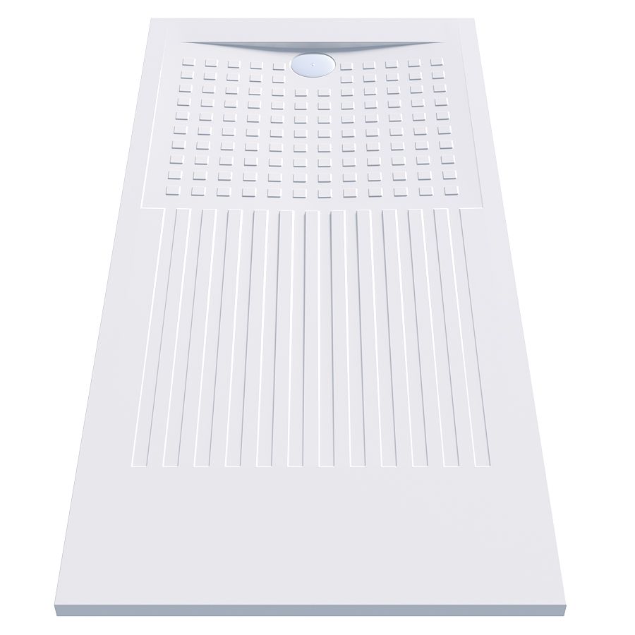 Receveur de douche 180 x 80 OASIS Blanc