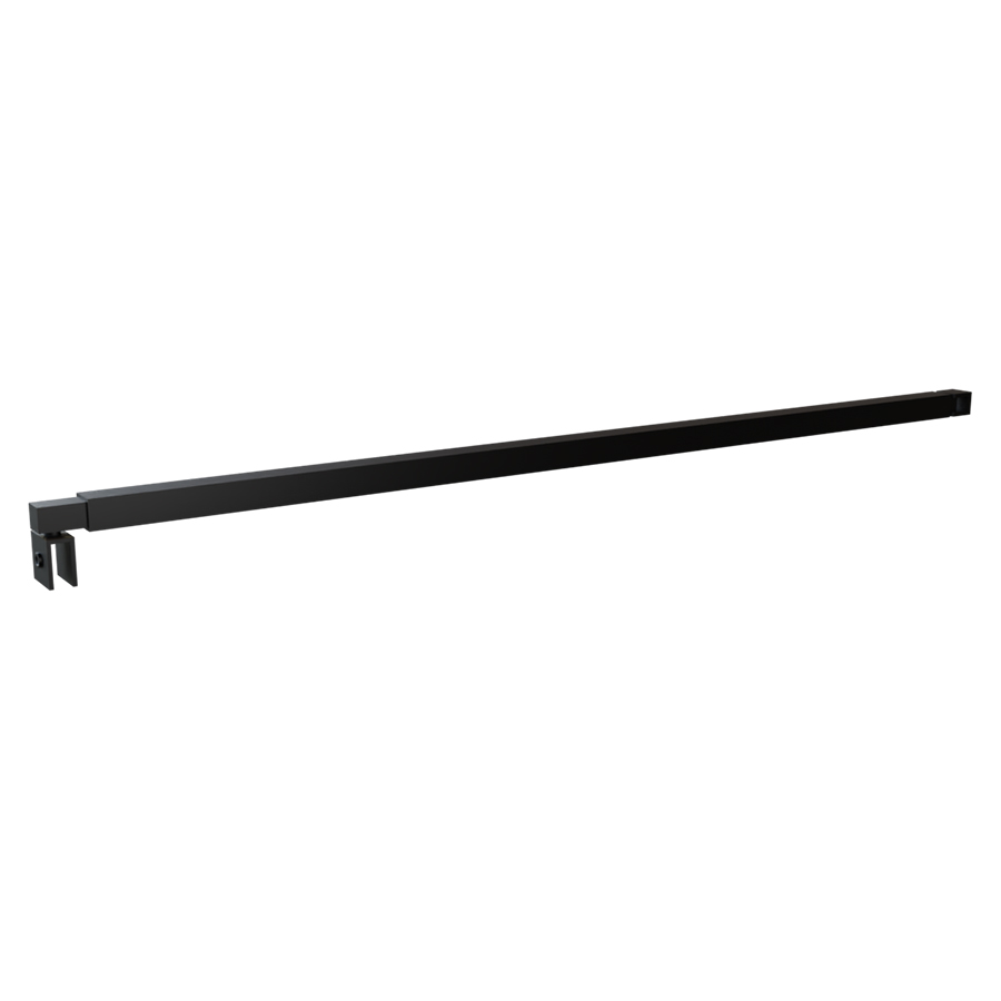 Barre de fixation horizontale extensible noir mat