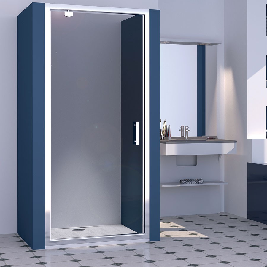 Porte de douche pivotante NERINA 80 cm - Creazur Pro