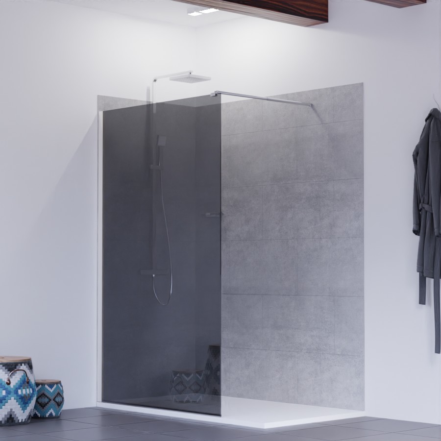 Douche Grattoir for Porte De Douche, Salle De Bains, Fenêtre Et Verre De  Voiture en Acier Inoxydable Essuie-Glace pour Salle de Bain (Color : Silver)