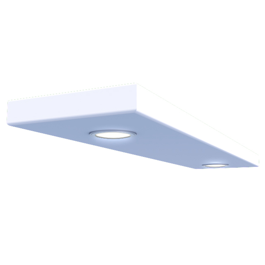 Bandeau spots LED pour miroir salle de bain 60 cm - Creazur Pro