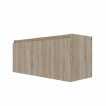 Caisson de meuble salle de bain 120 cm PROLINE aspect bois Cambrian Oak - sans plan vasque
